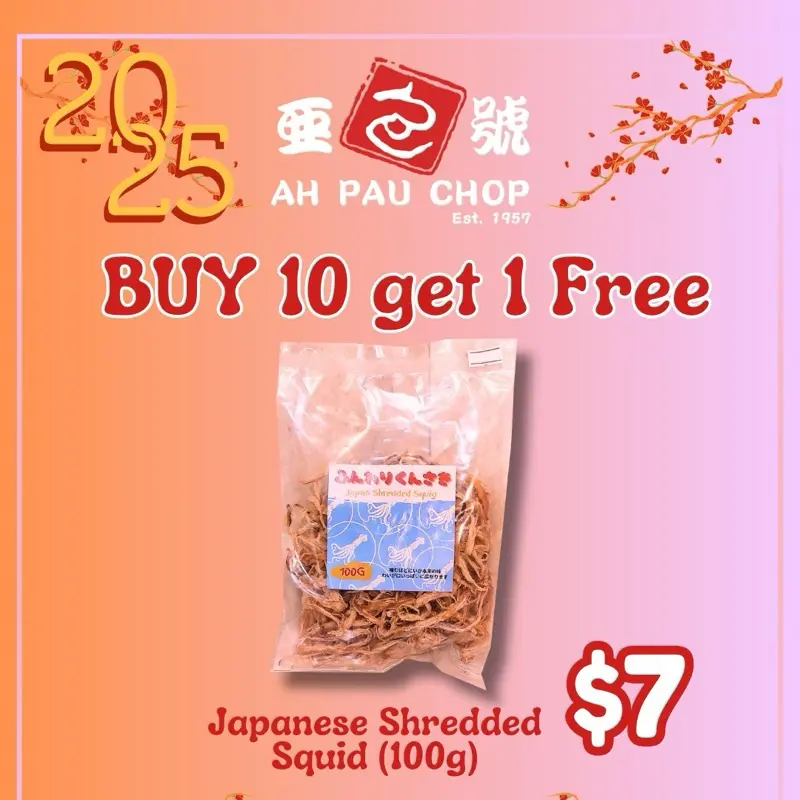 Japanese Shredded Squid (100g)