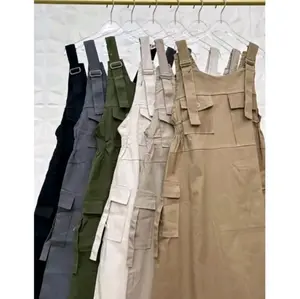 OVERAL JAMPSUIT WANITA BAHAN TWIL IMP MODEL TERBARU // ROK CARGO MUSLIMAH STYLE  TWIL COMBED