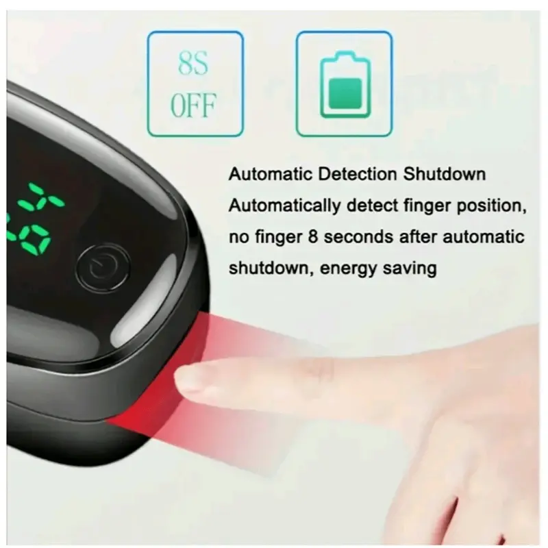 Oximeter Finger Pulse Digital SMH01 Otomatis Cepat Akurat untuk Dewasa dan Anak 4