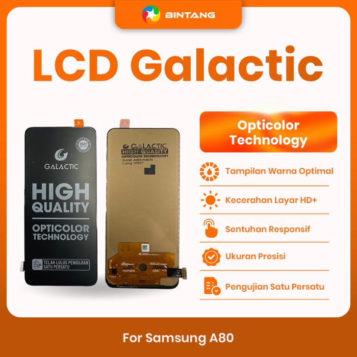 Gambar GALACTIC LCD Fullset Touchscreen For SAMSUNG A80 dari Bintang Official Store Kota Tangerang Tokopedia