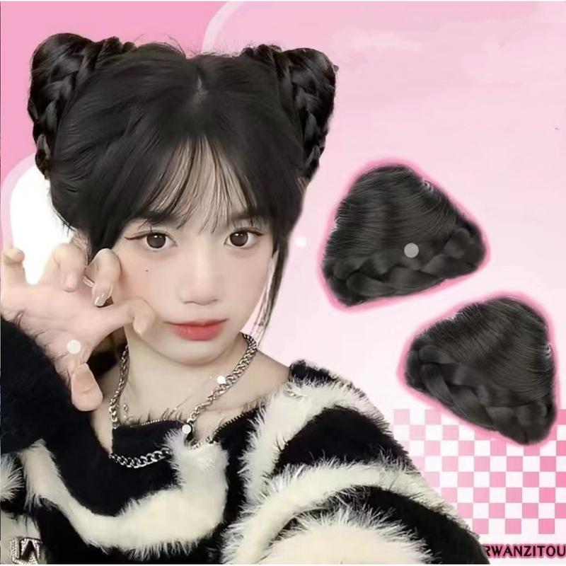 Product Introduction of Rambut Palsu Wanita, Set 2pcs, Rambut Palsu Telinga Kucing 8cm, Alamiah dan Gebu, Fesyen dan Serba guna, Sesuai untuk Prop Foto, Klip Rambut Palsu 19