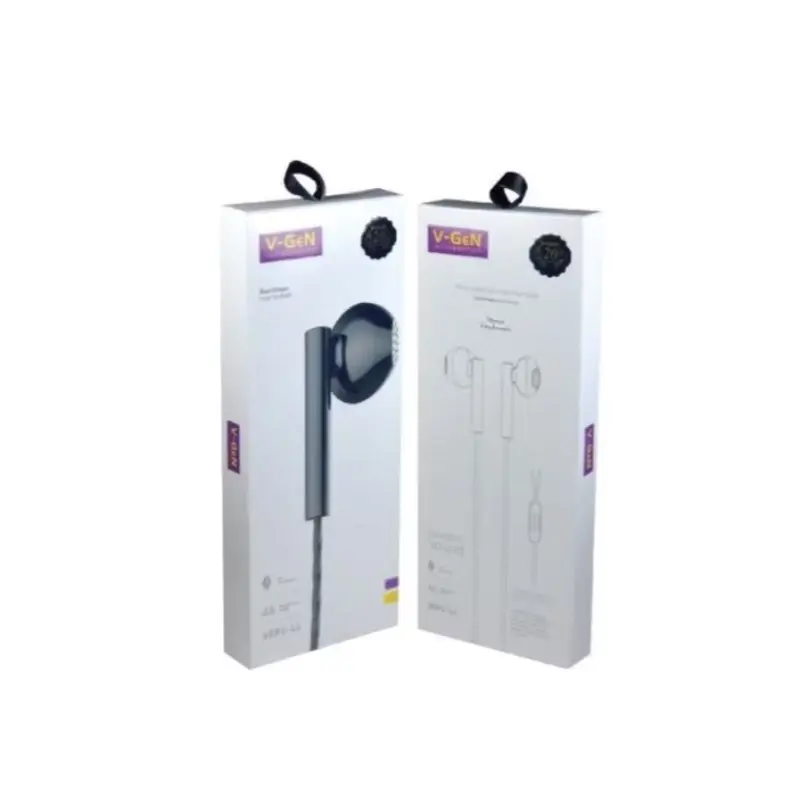 Headset Handsfree Vgen VEP1-11 Extra Bass Original Stereo dengan Mikrofon - Earphone 3