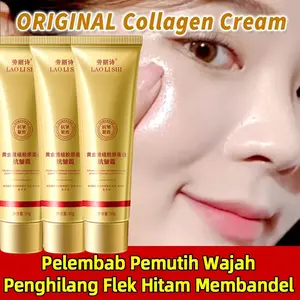 Collagen Cream Siang Malam Retinol Cream Anti Aging Perbaikan Retinol Night Cream Penghilang Flek Hitam Whitening Collagen Whitening Cream 50g whitening flek hitam