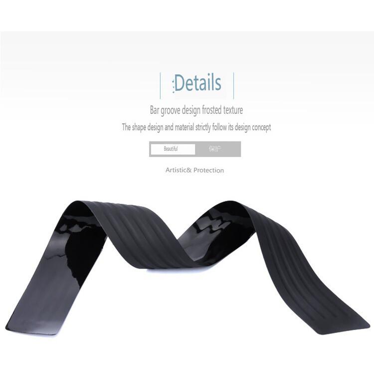 Product Introduction of Rear Bumper Protector Guard Universal Black Rubber Trim Cover Protection Strip Scratch-Resistant Exterior Car Accessories 11