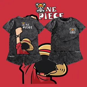 Stelan Wash Anak Unisex OnePiece Depan Belakang One set Anak Stone Wash Set Distro Basic Anak Pria dan Wanita One Piece Motif Fashion Baju