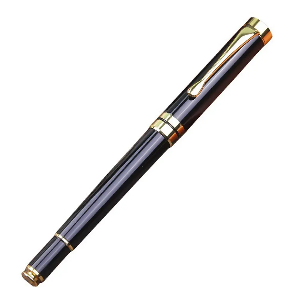 Deluxe Office School  Clip Business Writing Supplies Student Stationery Roller Ball Pen Signature Pen Roller Ballpoint Pen Metal Pen