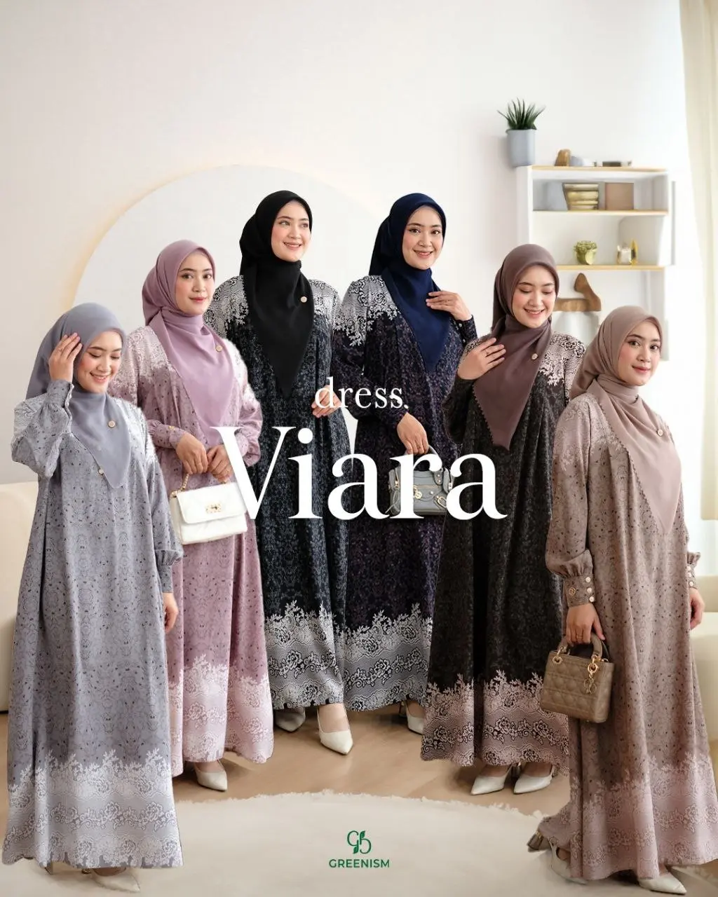 VIARA Dress By Greenism (Dress Only)