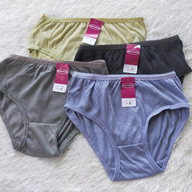 3pcs CD Wanita dewasa/Celana dalam wanita murah/CD wanita Bonithink Katun 4
