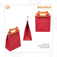 Gambar Paper Bag Imlek Packaging Mini Hampers CNY Kemasan Kantong | PBSH IMPERIAL dari Box Are Us Kota Bandung 4 Tokopedia