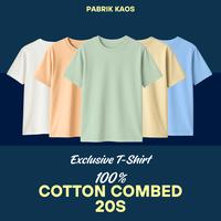 Gambar Kaos polos combed 20s - OREN (100% cotton)/ baju polos/ kaos polos/ Tshirt polos/ Tshirt combed Unisex Katun Lembut Nyaman Pria Wanita / Kaos Outfit / Cotton Combed 20s / Kaos Premium / Kaos Tebal / Kaos Casual / Kaos Adem - Oren, S dari Pabrik Kaos Kota Administrasi Jakarta Barat 3 Tokopedia