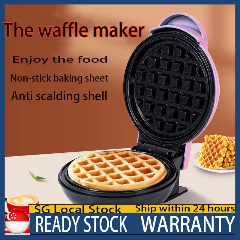 Electric Waffles Maker Bubble Egg Cake Oven Breakfast Waffle Machine Egg Cake Oven Pan Eggette Machine Mini Waffle Pot.Non-stick baking sheet .Anti scalding shell