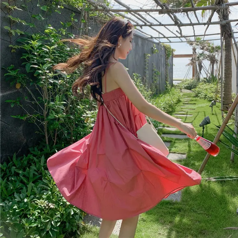 New fresh and sweet temperament dress