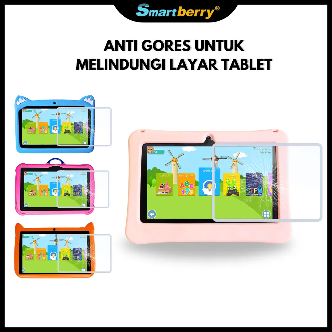 Pelindung Layar Tablet Universal 7 Inch - Anti Gores Tablet 7inch, Anti Gores 7inch, Anti Gores, Film Pet Flexibel
