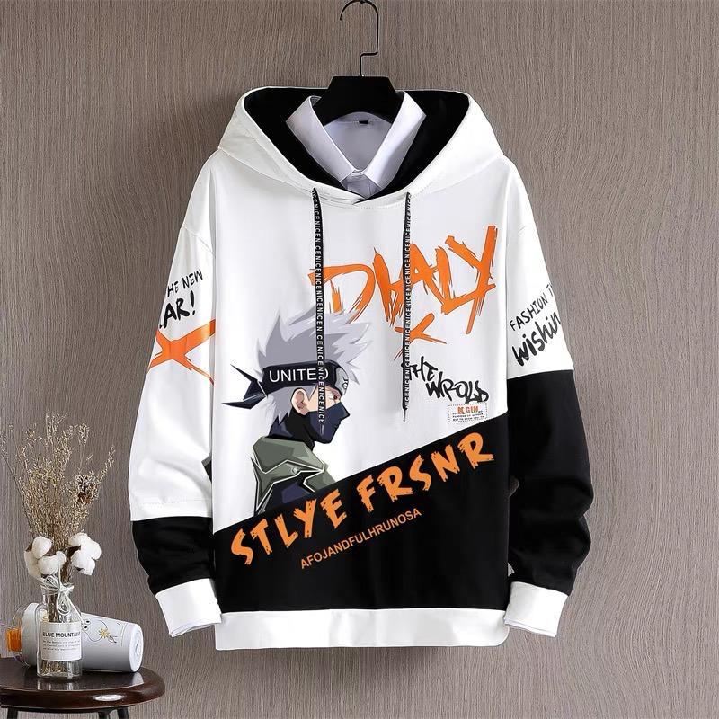SWEATER HOODIE DIALY HOODIE KECE Fit Fleece Motif Panjang Sablon Tebal Pria Distro Jumper 1