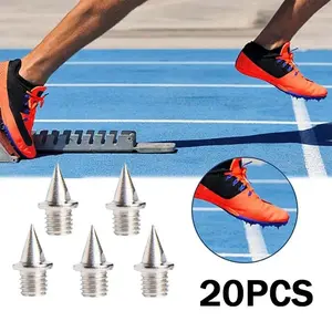 20pcs Sepatu Spike Running Sepatu Paku Atletik Untuk Lari Sprint/lompat Tinggi/lompat Jauhsepatu Lari Sprint Paku