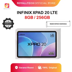 (PROMO TIKTOK) INFINIX XPAD 20 LTE 8GB/256GB - Mediatek G88 - 11" 90Hz FHD+ - 7000 mAh - 4G LTE - Garansi Resmi Infinix Indonesia