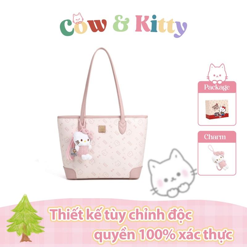 Túi Tote Sức Chứa Lớn, BORRY RORA / CHIẾN THẮNG & KITTY, Thích Hợp Đi Làm Và Đi Học, Với Sự Quyến Rũ Kitten Dễ Thương