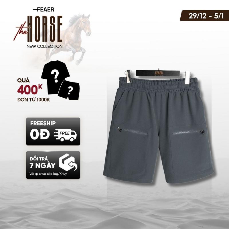   GIÁ CỰC TỐT Quần short nam ROMAN chất dù ngoại năng động trẻ trung - FEAER 