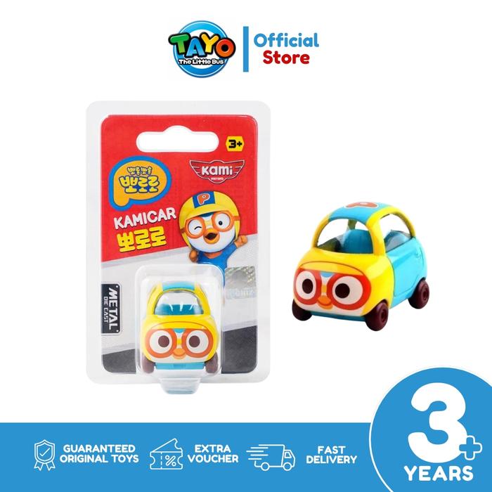 Gambar Mainan Pororo Diecast Kamicar Pororo PRM-220001 dari TAYO OFFICIAL STORE_NEW Kota Tangerang Tokopedia