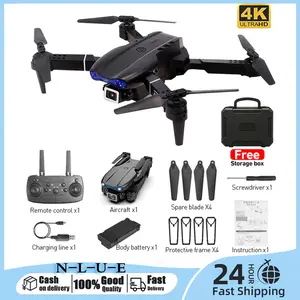 [In Stock] Drone E88 Pro/E99 Pro 4k HD Dual Camera Drone Murah Mini Dengan Kamera HD Drone WiFi FPV