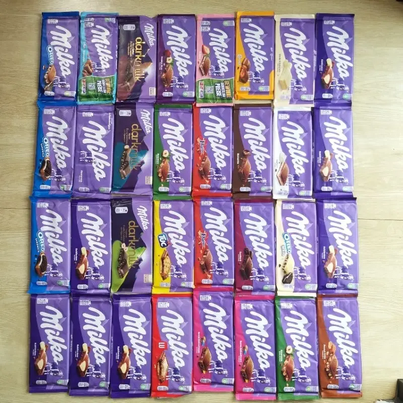 Milka Bar Chocolate Snack Ori Jerman 100gr Cokelat