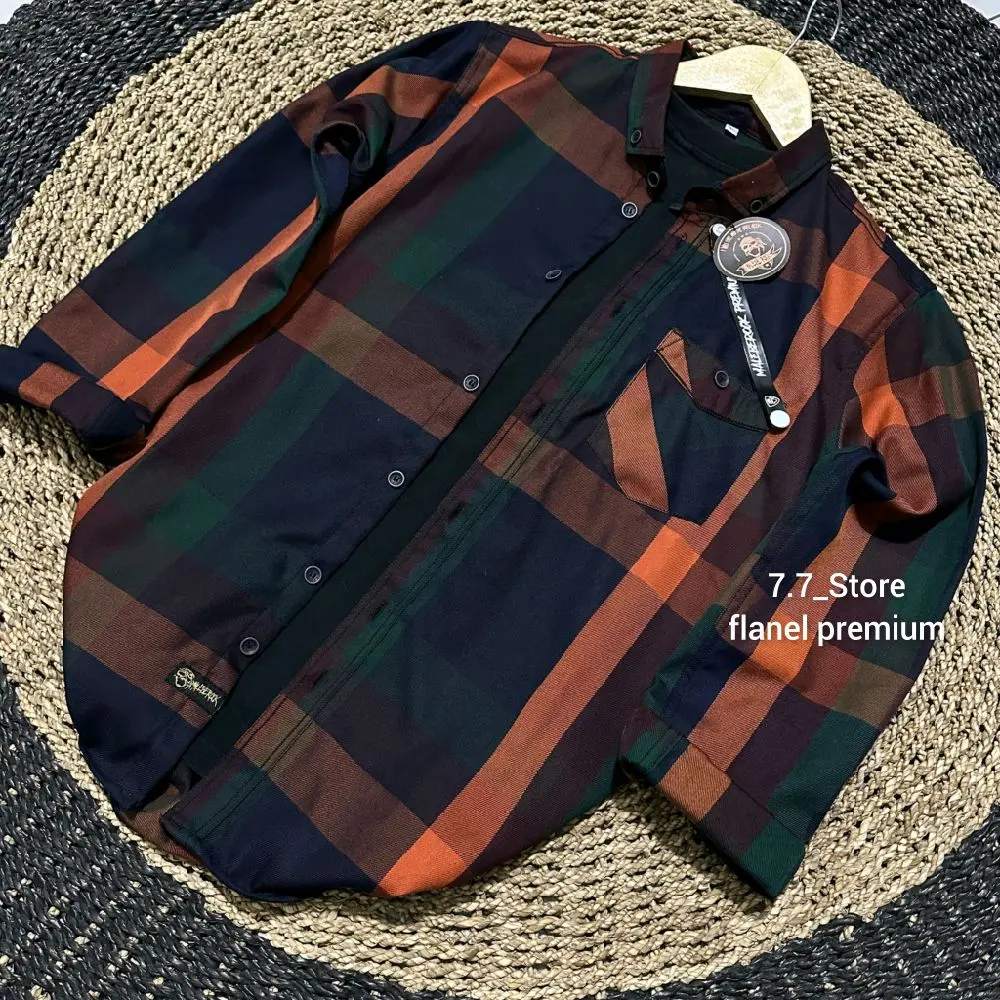 Kemeja Flanel Premium Kemeja Pria Lengan Panjang Kemeja Pria Dan Wanita Kemeja Unisex Kemeja Kotak Kemeja Kantor Kemeja Cowok Kekinian