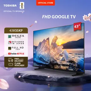 [FHD Google TV] Toshiba TV 43" FHD Google TV - Google Assistant Netflix Disney+ Youtube Dolby Audio Wifi Bluetooth HDMI Digital - 43V35KP