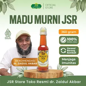 MADU JSR Rekomendasi dr Zaidul Akbar - Madu Multiflora 360gram JSR Original dr Zaidul Akbar