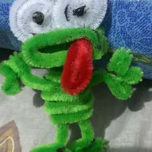 Leletoys Diy Kerajinan Tangan 100 Pcs 30cm Kawat Bulu Mercy Tebal Mix Mix Warna Kawat Bulu Pipe Cleaner Mainan Anak Craft