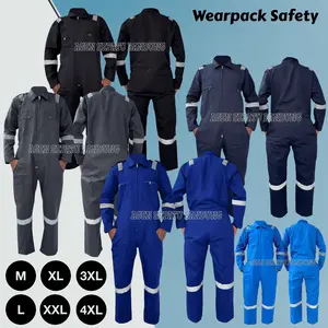COD AGEN Wearpack/Katelpak/Baju Bengkel/Baju Lapangan 14 Warna Lengkap termurah