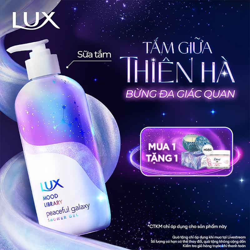 Sữa tắm Lux Mood Library Peaceful Galaxy 470g 1
