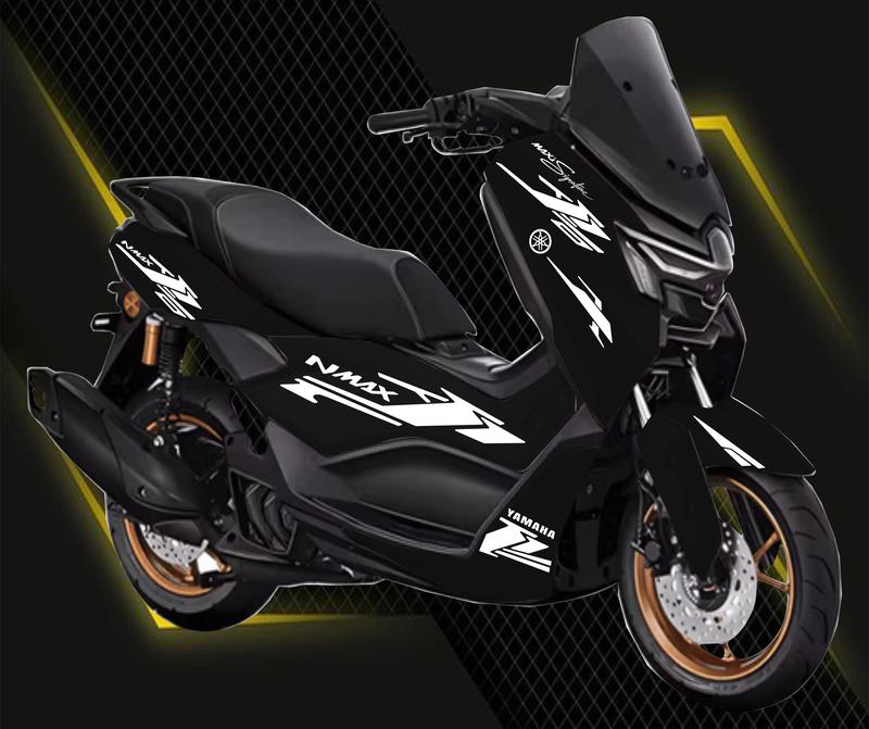 Product Introduction of STRIPING CUTTING STICKER YAMAHA NMAX 2025 ALL NEW NEO S TURBO LIS VARIASI STIKER Motorcycle 0