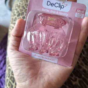 Jedai Bangkok Declip Original Gigi 5 ukuran 5cm Warna Transparan Asesoris Plastik Putih