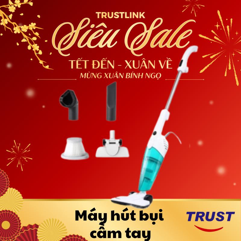 Máy Hút Bụi Cầm Tay Vacuum Cleaner DEM DX-118C Làm Sạch công suất 600w