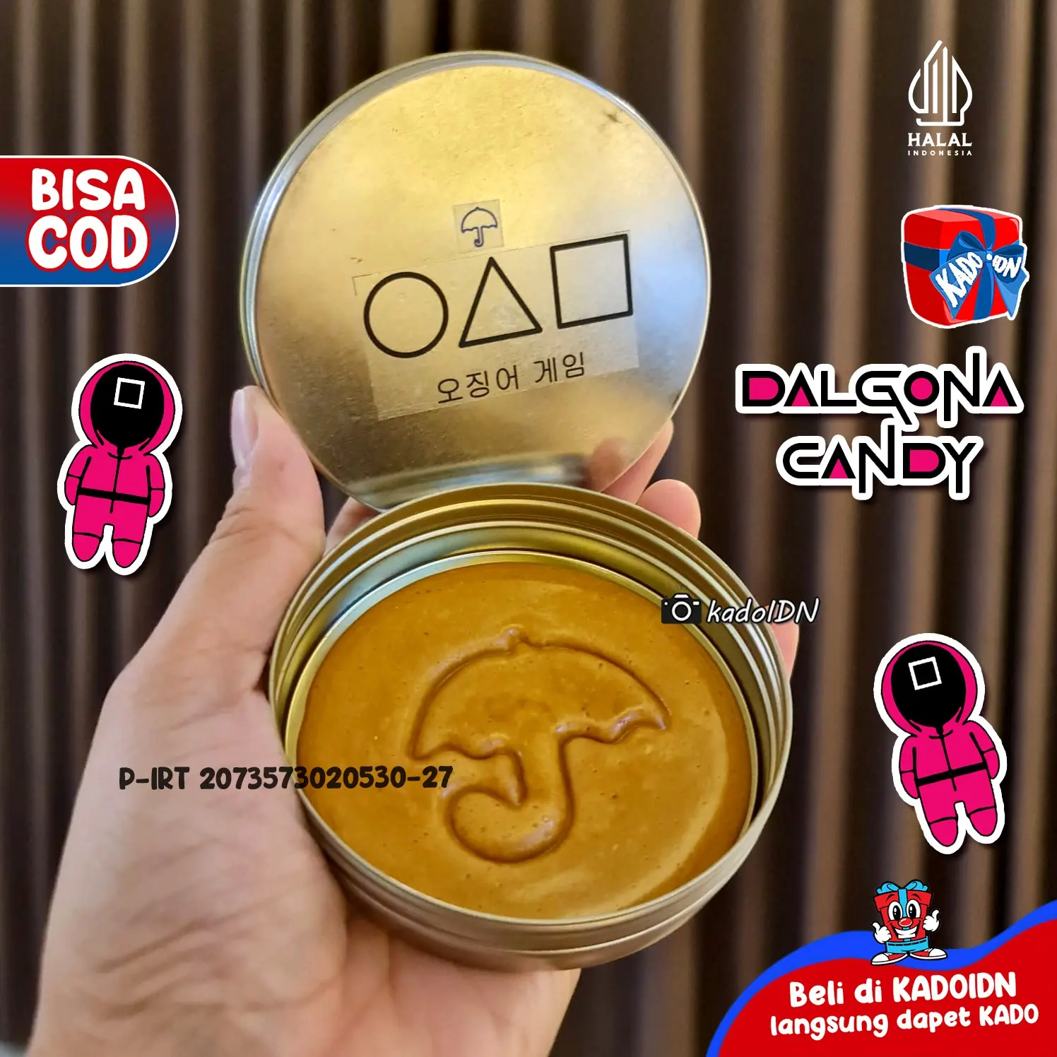 DALGONA CANDY / permen dalgona by kadoidn