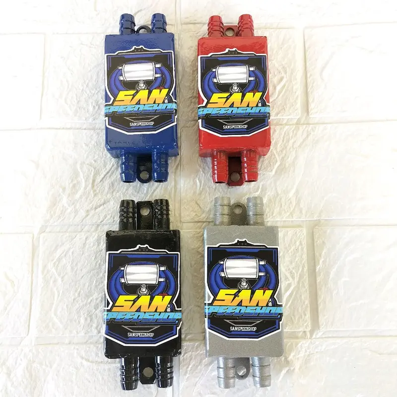 TABUNG HAWA CNC UNIVERSAL MOTOR RACING TABUNG KOTAK BAHAN BESI Motorcycle 1