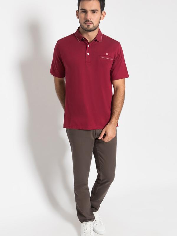 LGS - Kaos Polo Casual - Merah - Regular Fit - CTS.225.M2834.03.C 3