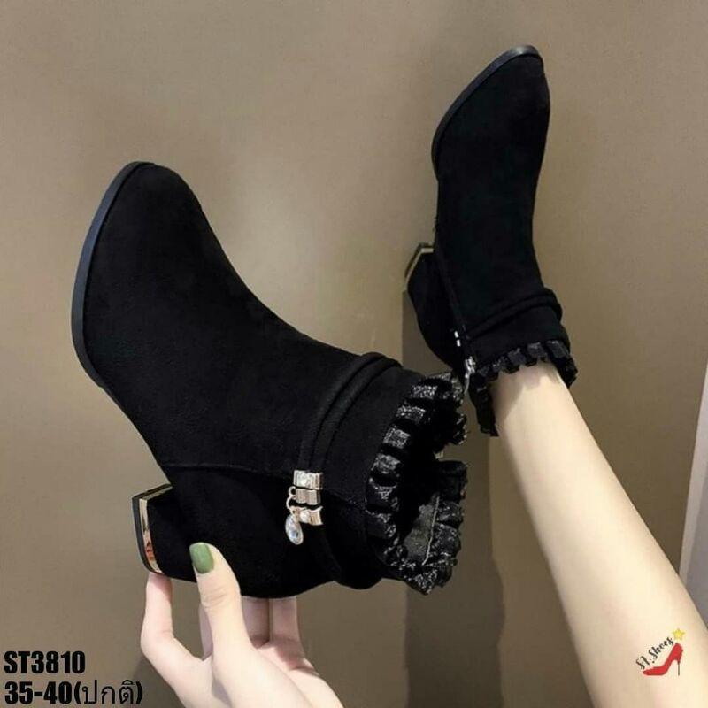 ALVEENASHOES sepatu heels boots korea casual 0