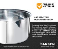 Gambar Sanken Rice Cooker SJ-2000MLG dari MyHartono Kota Surabaya 3 Tokopedia