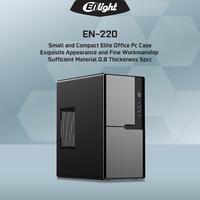 Gambar CASING ENLIGHT EN-220 - Mid Tower mATX Case (PSU 300w) dari Techno Computer Bali Kota Denpasar 2 Tokopedia