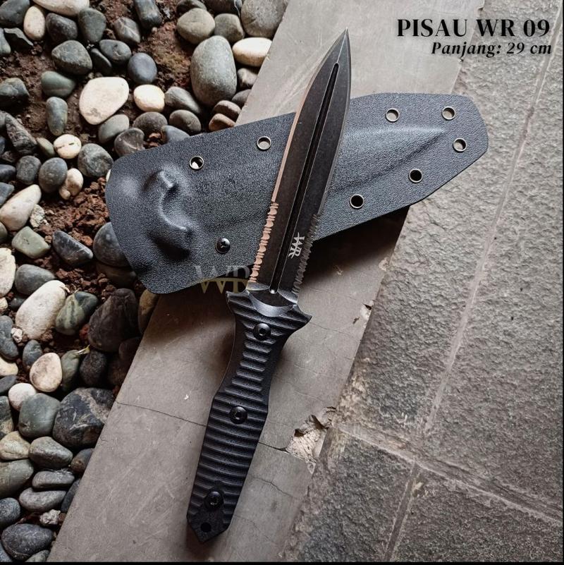 Product Introduction of PISAU TACTICAL KYDEX WR 09/PISAU CAMPING/PISAU OUTDOOR ||A17 9