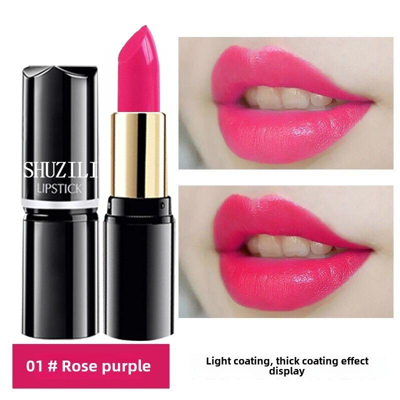 Product Introduction of Round tube lipstick lipstick moisturizing models moisturizing easy to color not easy to fall cosmetics Gloss Lipgloss Makeup Glossy 16