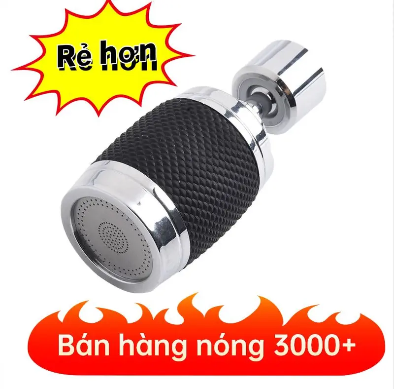 Bộ mở rộng vòi lọc nhà bếp, Xoay 720 độ, Có Thể Điều Chỉnh, cho máy lọc nước, vòi 0