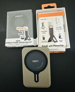 Product Review of MOFT Snap Phone Tripod Wallet Stand MOVAS - MagSafe Compatible from M**7 1
