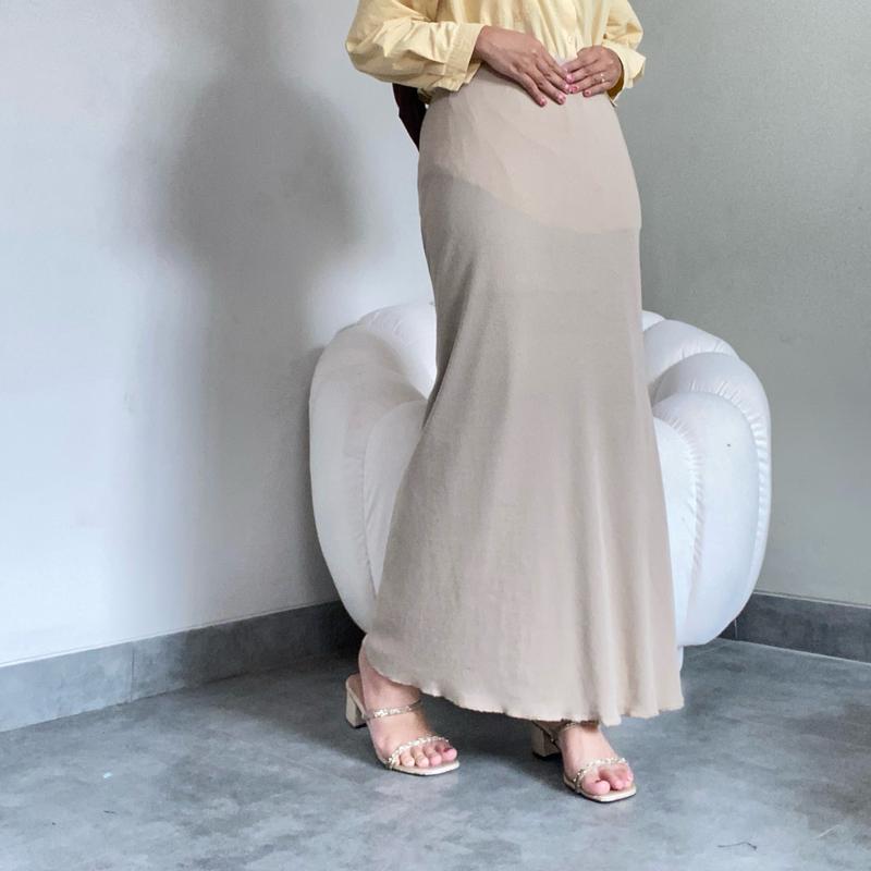 Tifani - Yejin Skirt Highwaist 100 Cm - Rok Mermaid Knit Rok Kerja Casual Duyung 3