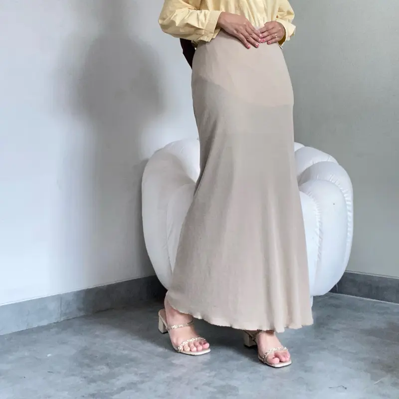 Tifani - Yejin Skirt Highwaist 100 Cm - Rok Mermaid Knit Rok Kerja Casual Duyung 2