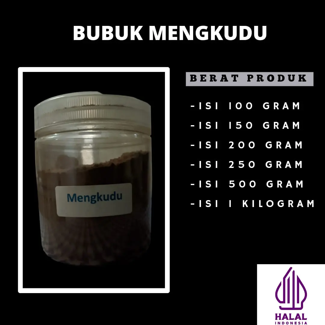 Bubuk mengkudu 100% original asli rempah dan herbal Bahan Masakan Bahan Masakan Spices Powder