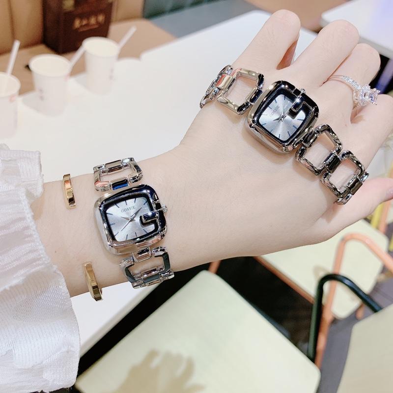 Đồng Hồ Nữ Lắc Ô Kiểu Dáng Mới Tinh Tế Sang Trọng Basic