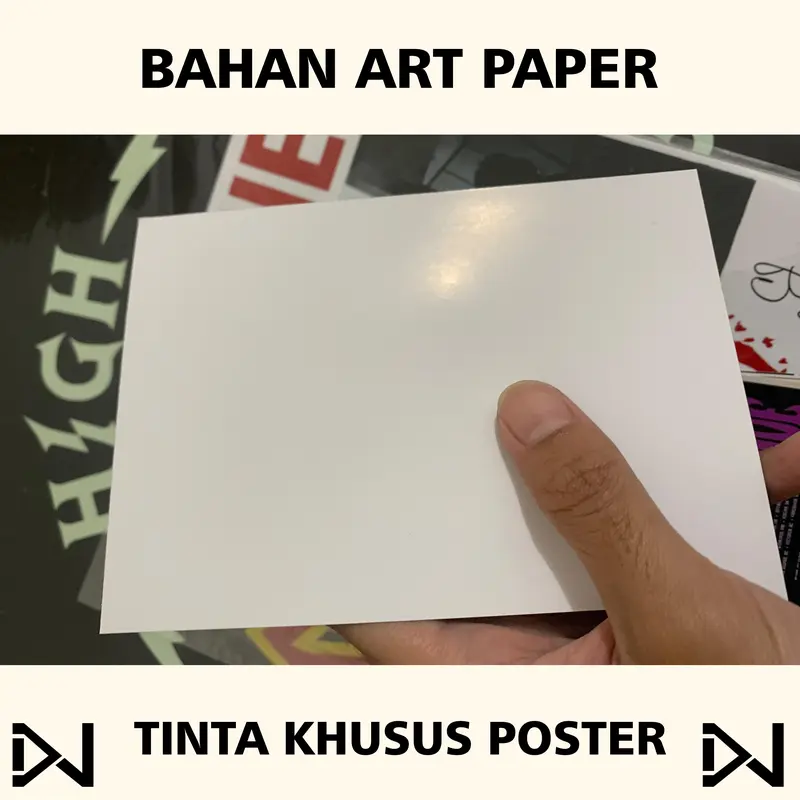 POSTER BAND ISI 45 UKURAN A6 2