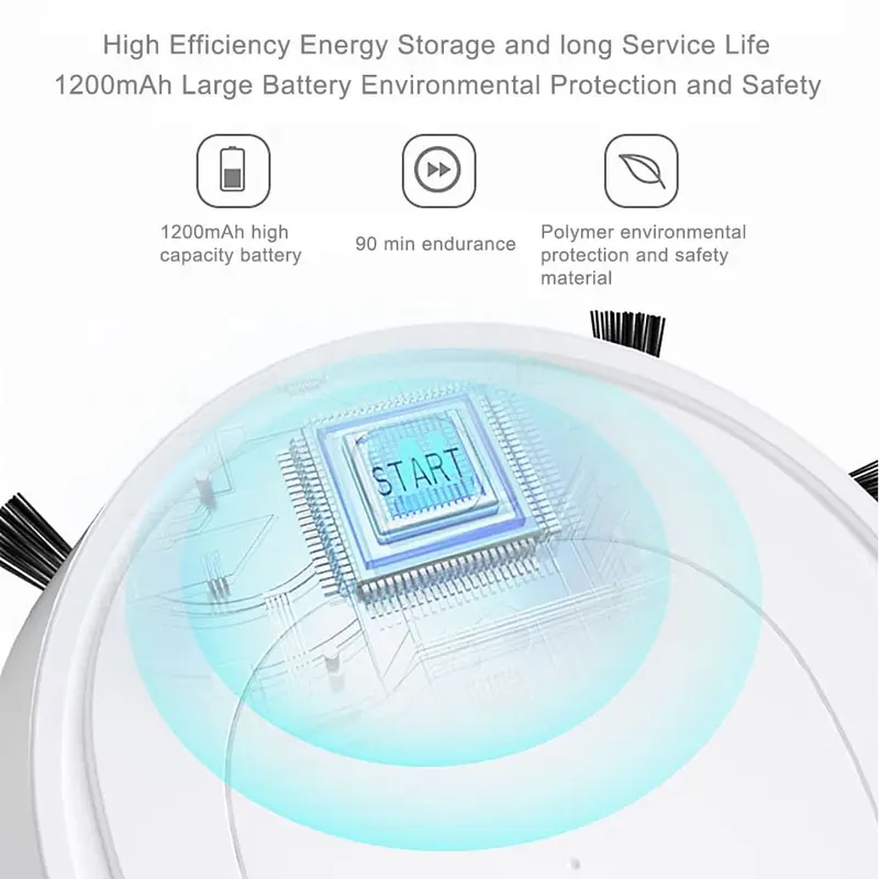 Vacuum Robot Pembersih Debu Vacum Cleaner Sapu Robot Best Quality Robot Penyapu Vakum robot 4